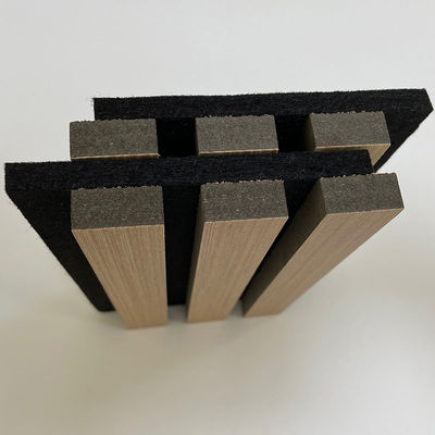 Akupanel akoestisch slatenpaneel hout modern interieur geluidsdicht wanddecoratie akoestische wandpanelen