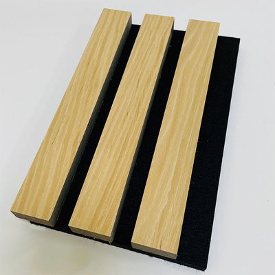 Akupanel akoestisch slatenpaneel hout modern interieur geluidsdicht wanddecoratie akoestische wandpanelen
