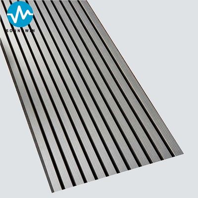 Zwart sandelhout akoestisch houten muurpanelen zwart felt zwart sandelhoutmateriaal